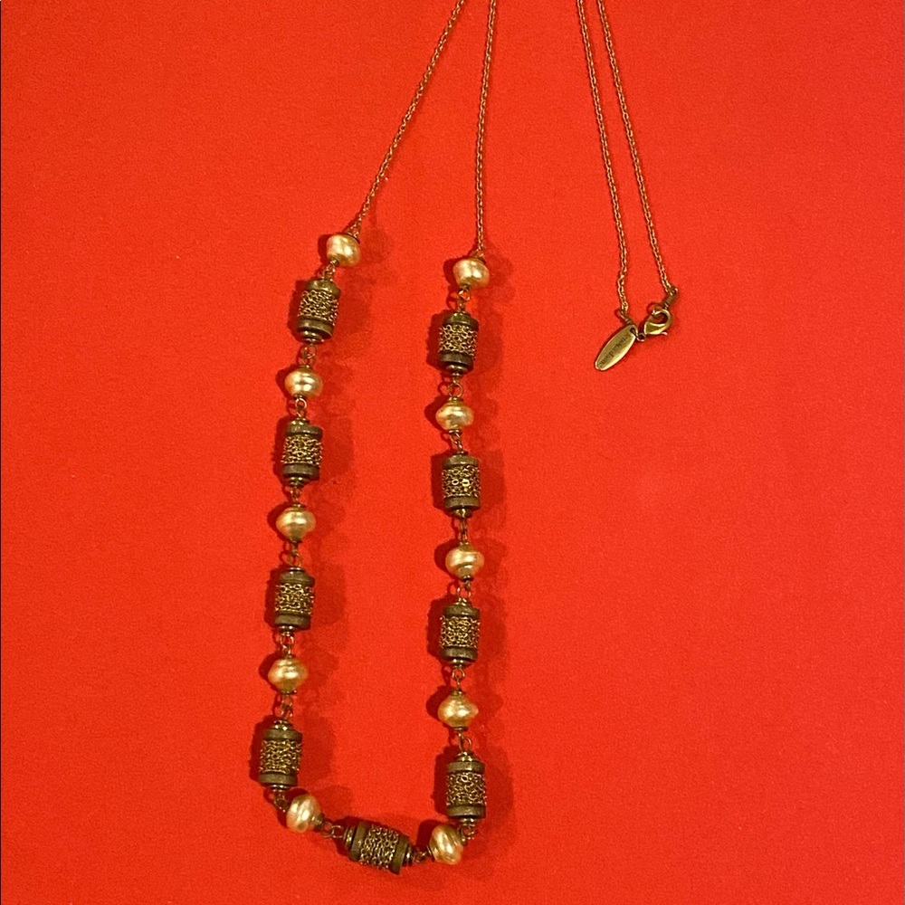 Lenora Dame Statement Long Necklace